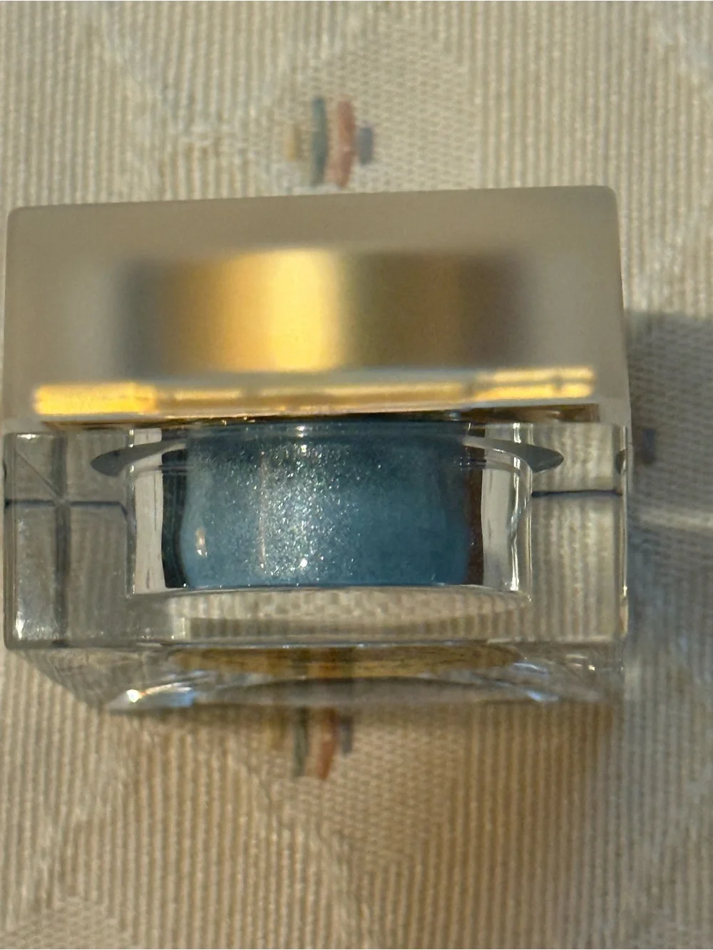 Rare Estee Lauder Ice White Coolucent Powder for Eyes-Freeze 01 Blue-Limited Ed.